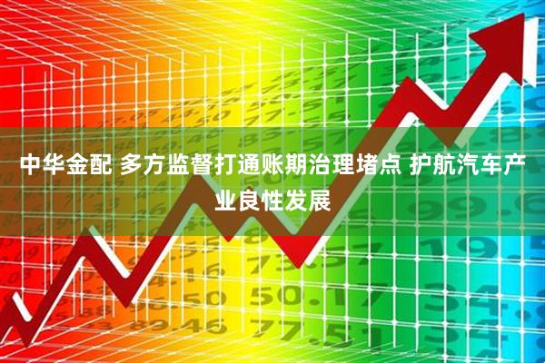 中华金配 多方监督打通账期治理堵点 护航汽车产业良性发展